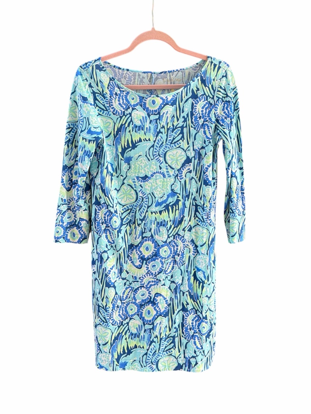 Lily Pulitzer 100% Cotton Print Midi Dress